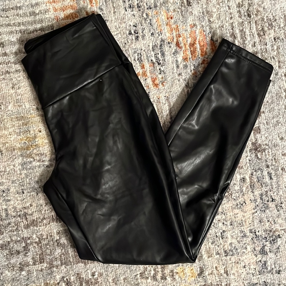 Faux Leather Leggings